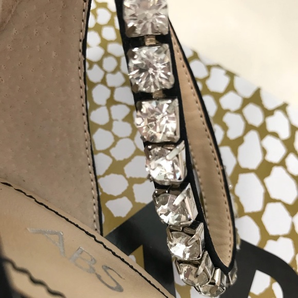 ABS Allen Schwartz - Black 8 Daelyn w/Rhinestones - Picture 6 of 7